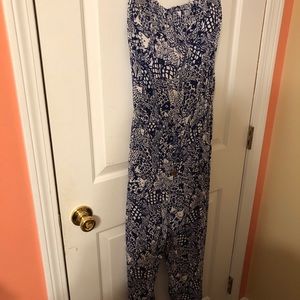 Lilly Pulitzer for Target Strapless Jumpsuit